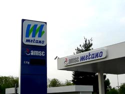 Metano per auto: apre il distributore di Amsc